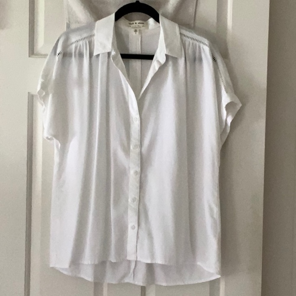 Cloth & Stone for Anthropologie tencel blouse